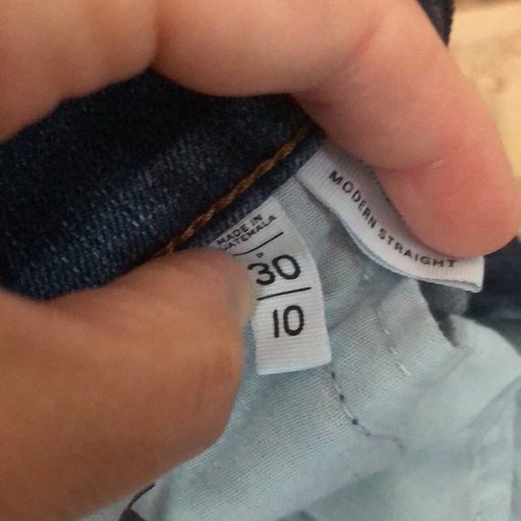 Loft 10P/30 modern straight jeans - Picture 3 of 3
